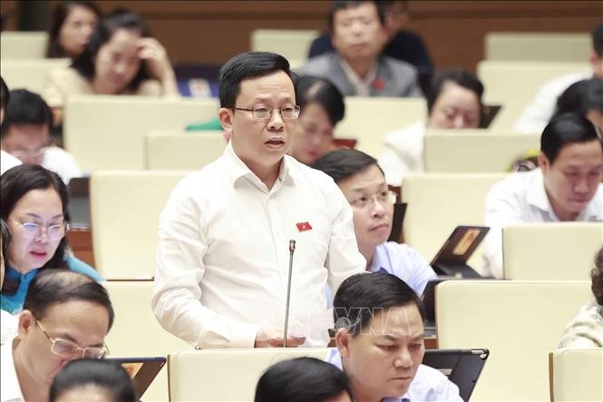 Quốc hội tiếp tục chất vấn nhóm lĩnh vực văn hoá - xã hội ảnh 15