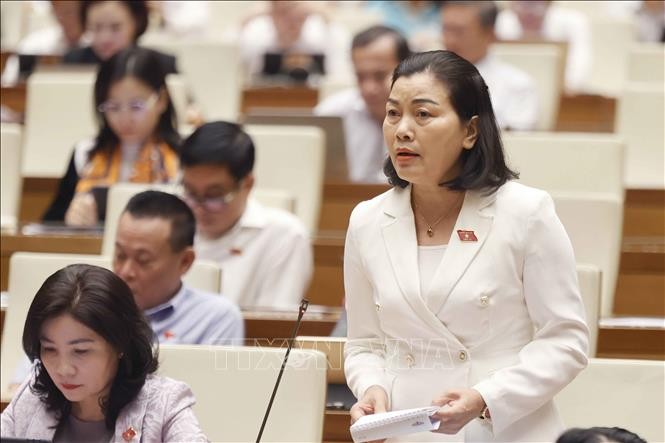 Quốc hội tiếp tục chất vấn nhóm lĩnh vực văn hoá - xã hội ảnh 3