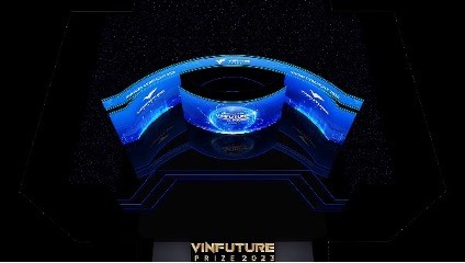 Chiêm ngưỡng sân khấu vinh danh các nhà khoa học kiệt xuất của Giải thưởng VinFuture 2023 ảnh 1