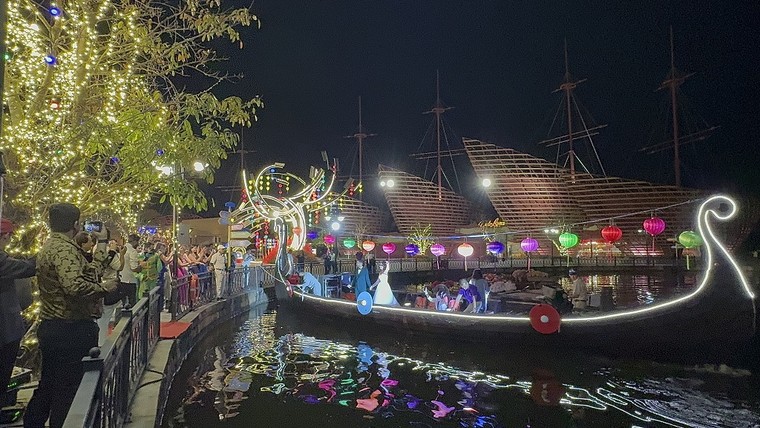 Siêu đám cưới Ấn Độ độc nhất vô nhị tại “điểm hẹn di sản” VinWonders Nam Hội An ảnh 4