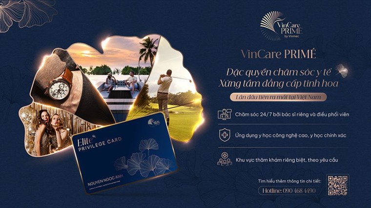 Vinmec ra mắt VinCare PRIMÉ – mô hình quản lý sức khỏe cho giới thượng lưu đầu tiên tại Việt Nam ảnh 1