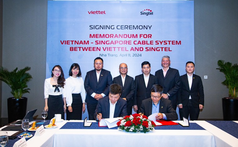 Viettel cùng Singtel đồng sáng lập tuyến cáp biển mới kết nối thẳng từ Việt Nam tới Singapore ảnh 1