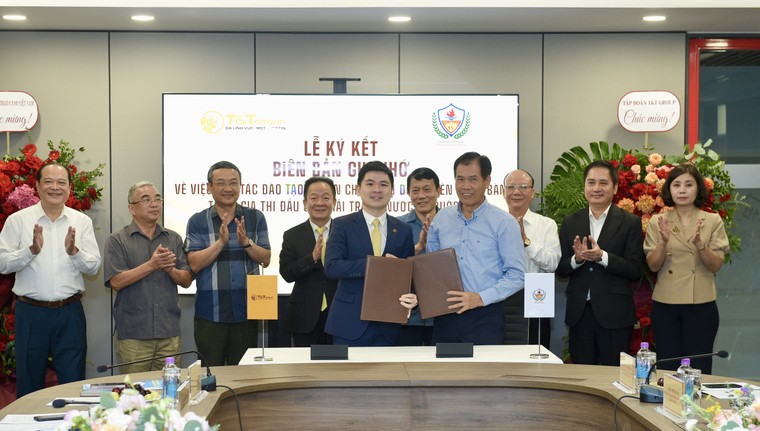 T&T Group hợp tác với hiệp hội thể thao CAND phát triển bóng bàn thành tích cao ảnh 1