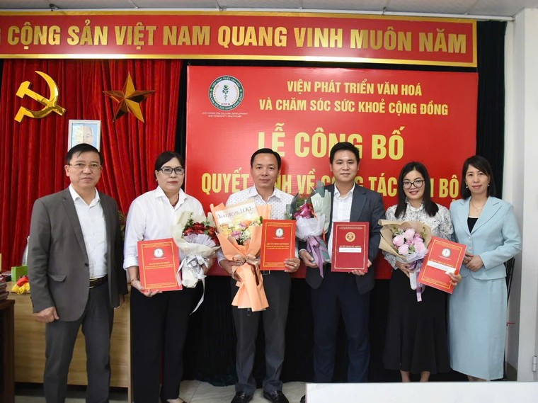 Viện Phát triển văn hóa và chăm sóc sức khỏe cộng đồng "kết nạp" thêm nhiều nhân sự mới ảnh 2