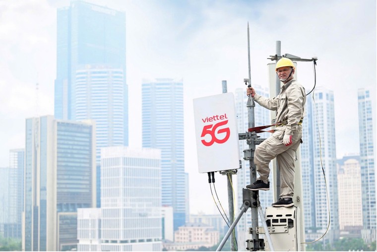 Viettel phủ sóng 5G tại các sự kiện đông người dịp Tết 2025 ảnh 1