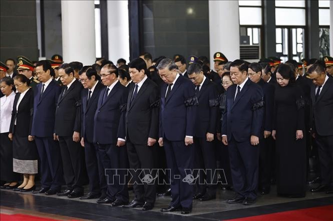 Lễ truy điệu nguyên Chủ tịch nước Trần Đức Lương tại Hà Nội ảnh 9