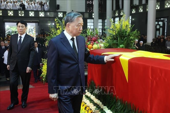 Lễ truy điệu nguyên Chủ tịch nước Trần Đức Lương tại Hà Nội ảnh 10