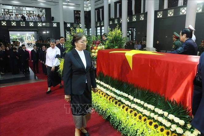 Lễ truy điệu nguyên Chủ tịch nước Trần Đức Lương tại Hà Nội ảnh 13