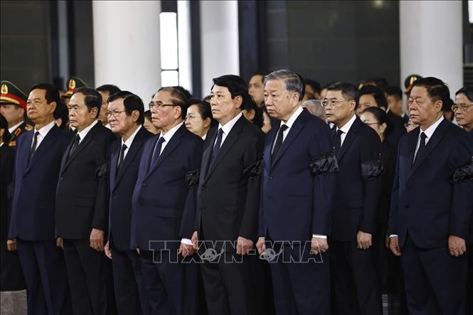 Lễ truy điệu nguyên Chủ tịch nước Trần Đức Lương tại Hà Nội ảnh 5