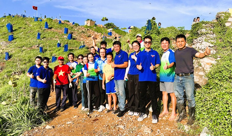 NCSP và PV GAS D chung tay phủ xanh không gian sống ảnh 3