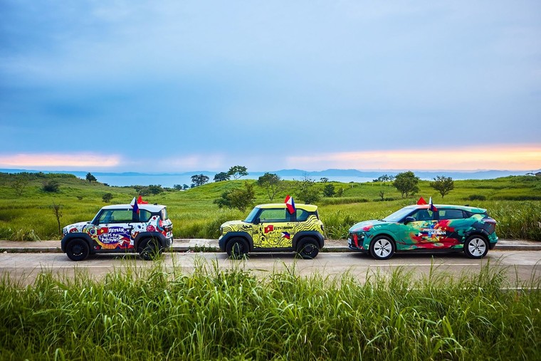 Dàn xe điện VinFast cực chất khuấy động đường phố Philippines ảnh 5