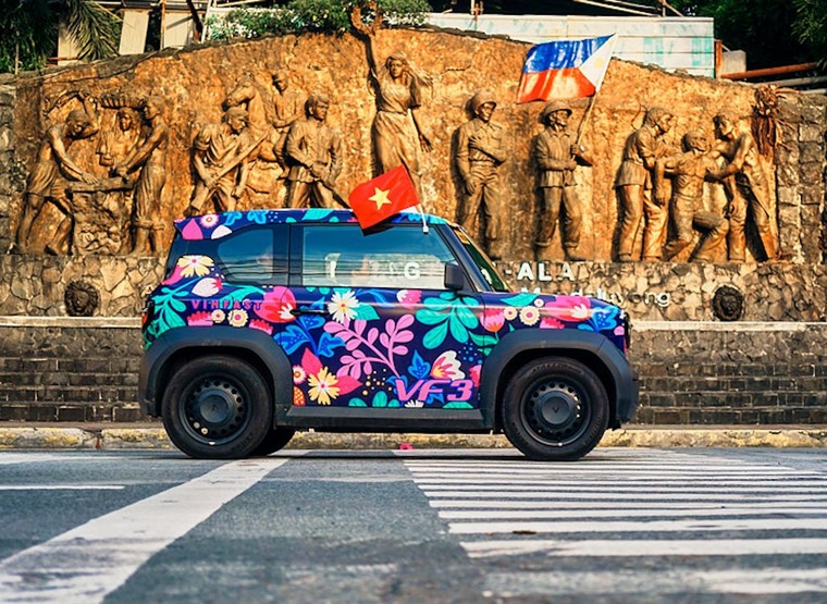 Dàn xe điện VinFast cực chất khuấy động đường phố Philippines ảnh 6