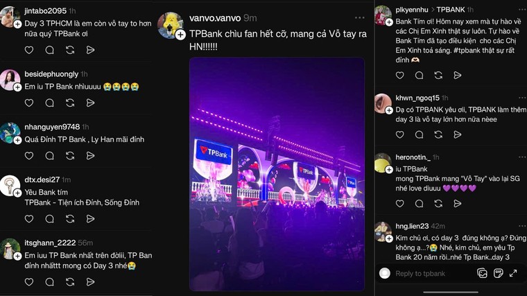 “Phải lòng” Bank Tím tại Em Xinh “Say Hi” Concert Đêm 2 ảnh 4