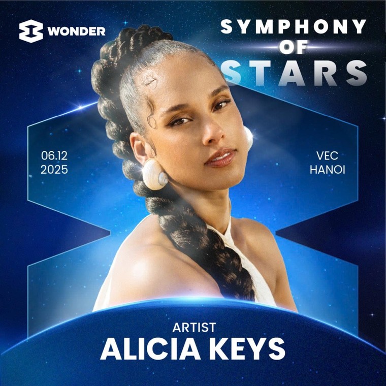 Alicia Keys, aespa, Dimash cùng dàn sao Việt “đổ bộ” 8Wonder Winter 2025 ảnh 1
