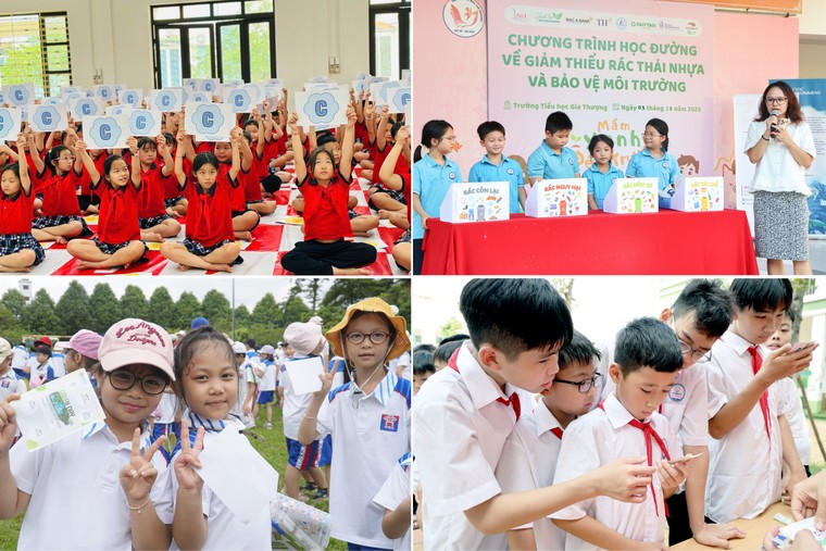 School Tour 2025 - Mầm xanh đến trường lan tỏa thông điệp sống xanh tới hơn 5.500 học sinh trên địa bàn TP. Hà Nội ảnh 1