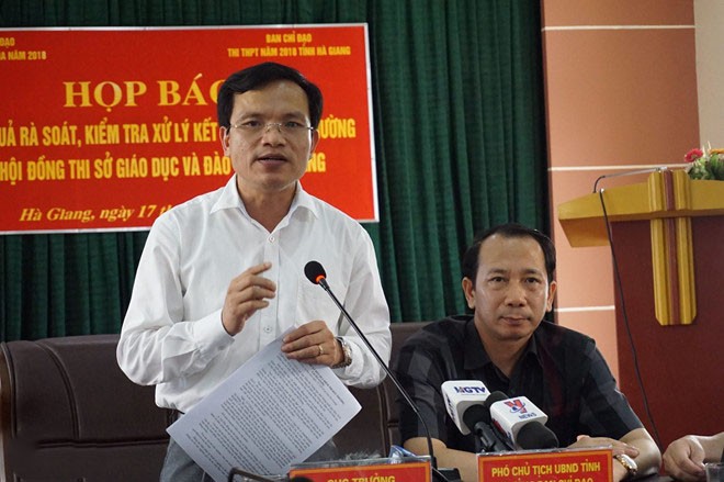 Điểm cao bất thường ở Hà Giang: Phát hiện ‘kẽ hở’ dẫn đến sai phạm ‘chấn động’ ảnh 1