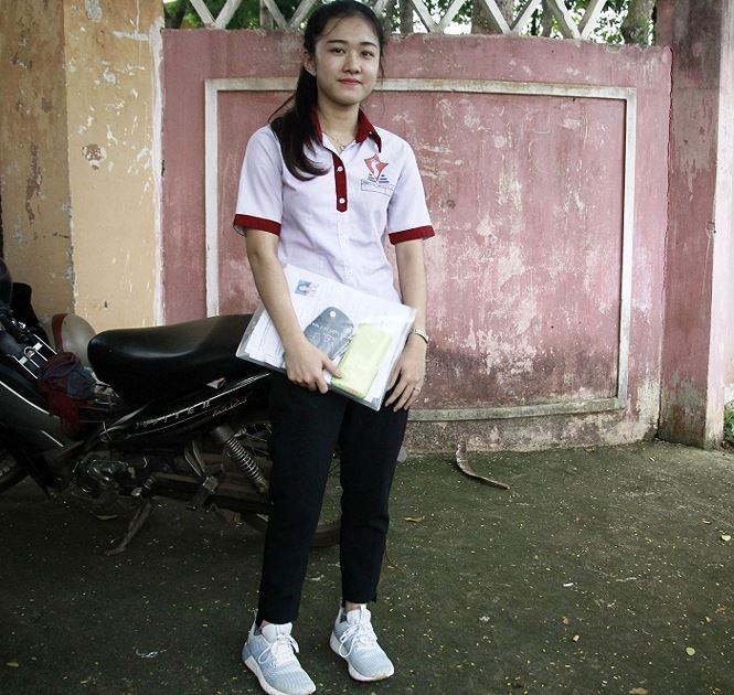 Nữ sinh bị cưa chân oan đậu Đại học Luật ảnh 3