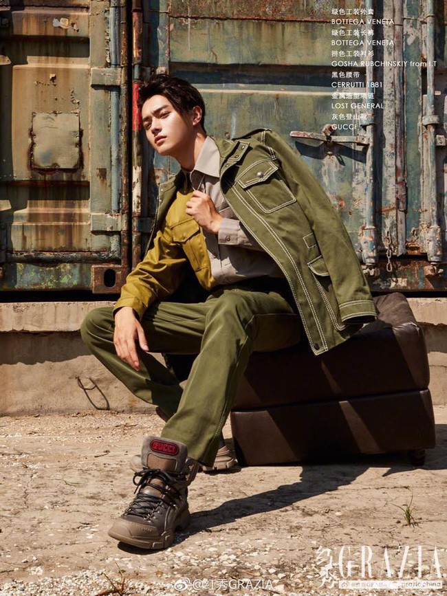 Phú Sát Phó Hằng khí chất ngời ngời chuẩn nam thần khi làm mẫu cho tạp chí ảnh 7