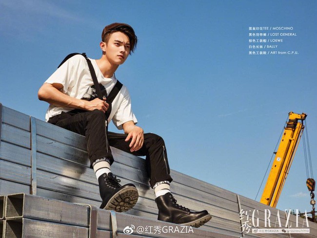 Phú Sát Phó Hằng khí chất ngời ngời chuẩn nam thần khi làm mẫu cho tạp chí ảnh 8