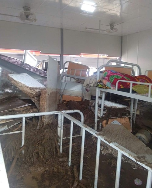 Nhiều trường học Thanh Hóa vẫn ngập sâu trong đất trước ngày khai giảng ảnh 9