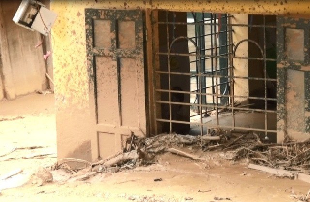 Nhiều trường học Thanh Hóa vẫn ngập sâu trong đất trước ngày khai giảng ảnh 1