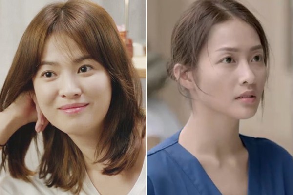 Khả Ngân bị 'mọt phim' nhận xét make-up nhợt nhạt hốc hác trong Hậu Duệ Mặt Trời ảnh 3