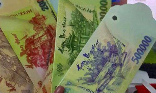 In bao lì xì hình tiền 500.000 đồng có thể bị phạt đến 80 triệu đồng ảnh 1