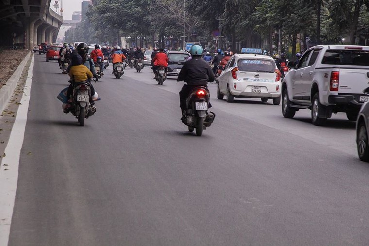 Tận thấy đường vành đai 3 Hà Nội sau xén dải phân cách ảnh 11