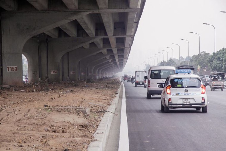 Tận thấy đường vành đai 3 Hà Nội sau xén dải phân cách ảnh 3