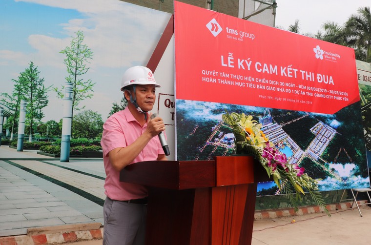 Nỗ lực cán đích bàn giao nhà giai đoạn 1 TMS Grand City Phuc Yen ảnh 2