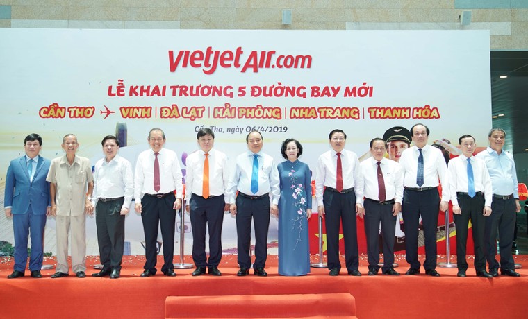 Thủ tướng dự khai trương 5 đường bay mới đi, đến Cần Thơ ảnh 5