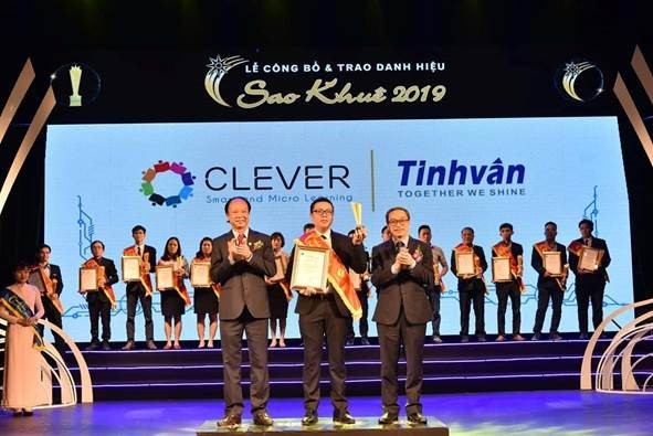 'Phần mềm đào tạo trực tuyến (elearning) Clever' của Tinh Vân nhận Danh hiệu Sao Khuê 2019 ảnh 1