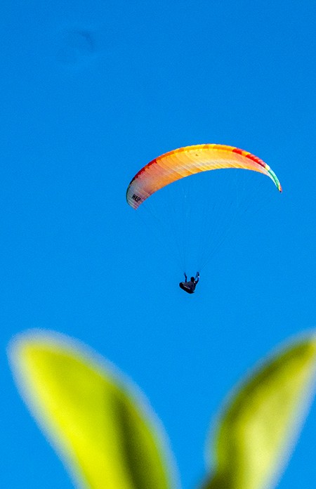 Lần đầu tiên đảo Lý Sơn tổ chức giải dù lượn quốc tế ảnh 3