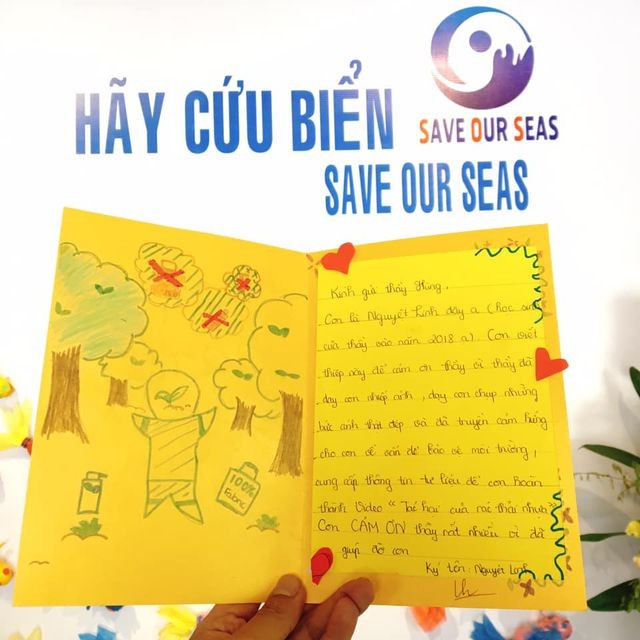 Xúc động bức thư của cô bé 11 tuổi: ‘Xin đừng thả bóng bay trong ngày khai giảng’ ảnh 2