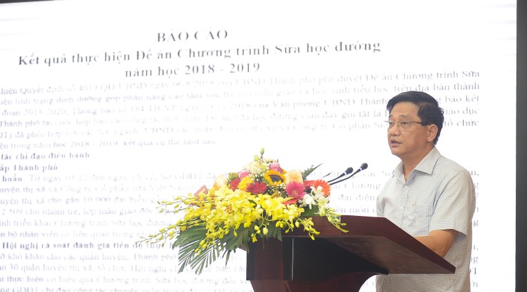 Hà Nội: Hơn 1 triệu trẻ mẫu giáo và học sinh tiểu học tham gia chương trình Sữa học đường ảnh 1