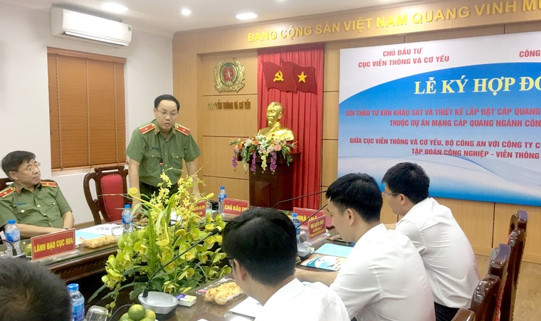 Viettel trúng thầu xây dựng dự án mạng cáp quang lớn nhất cho Bộ Công an ảnh 2