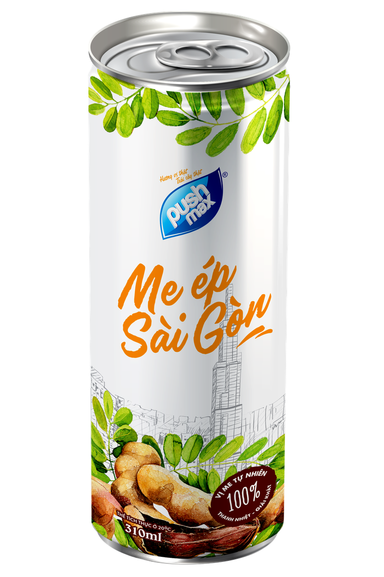 Nước trái cây Pushmax ra mắt sản phẩm mới Me ép Sài Gòn ảnh 1