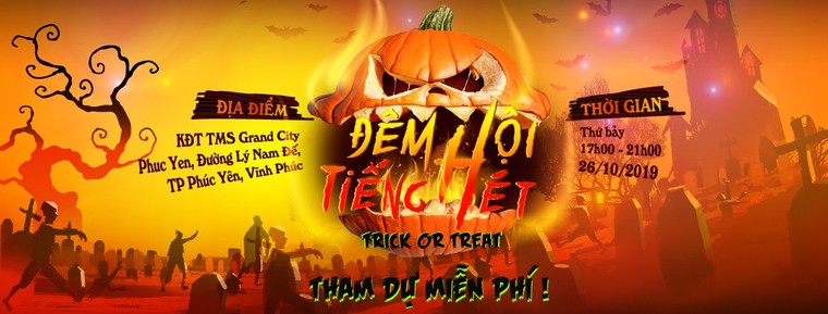 Thách thức giới trẻ bằng lễ hội Halloween siêu kinh dị ảnh 1