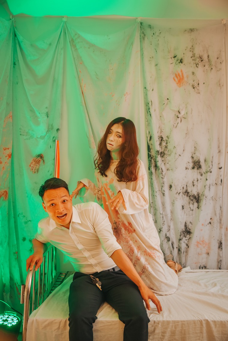 Đu đưa cùng ma quỷ trong lễ hội ma 'khủng' nhất tại Phúc Yên ảnh 3