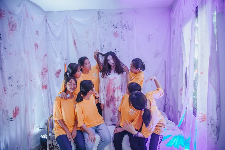 Đu đưa cùng ma quỷ trong lễ hội ma 'khủng' nhất tại Phúc Yên ảnh 4