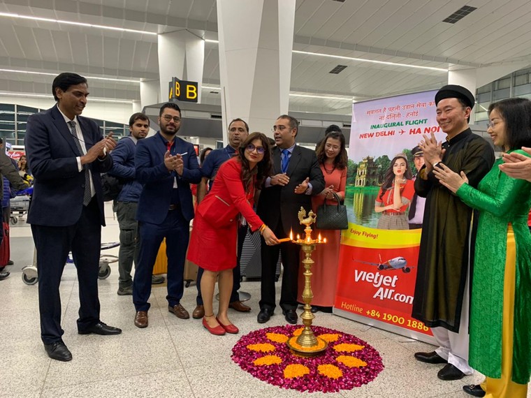 Vietjet tiên phong khai trương hai đường bay thẳng từ Việt Nam tới New Delhi (Ấn Độ) ảnh 5