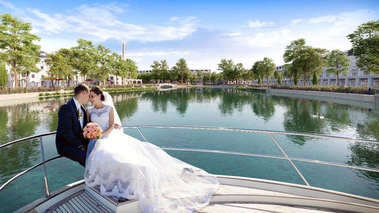 Vẻ đẹp độc đáo của công viên hồ Mắt Rồng – KĐT Danko City Thái Nguyên ảnh 1