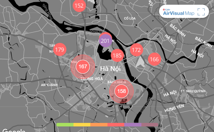 Hà Hội 'ôm trọn combo' thời tiết mưa phùn, rét đậm và chất lượng không khí nguy hại ảnh 1