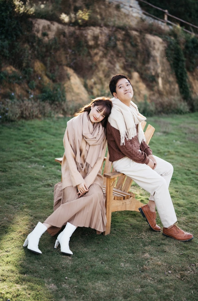 Những khoảnh khắc ngọt ngào, tình tứ của Trường Giang - Nhã Phương trong bộ ảnh ngày Valentine ảnh 8