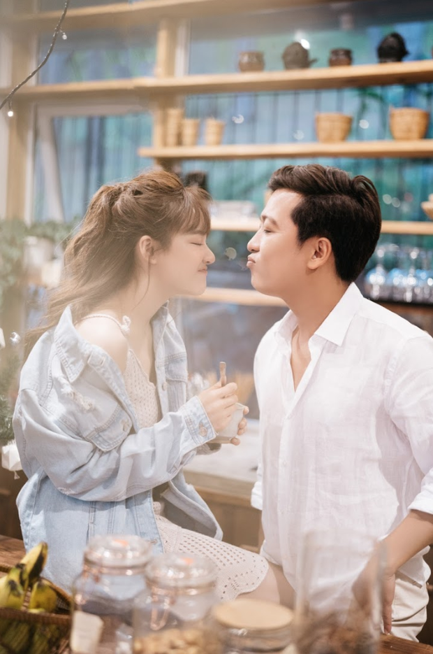 Những khoảnh khắc ngọt ngào, tình tứ của Trường Giang - Nhã Phương trong bộ ảnh ngày Valentine ảnh 9