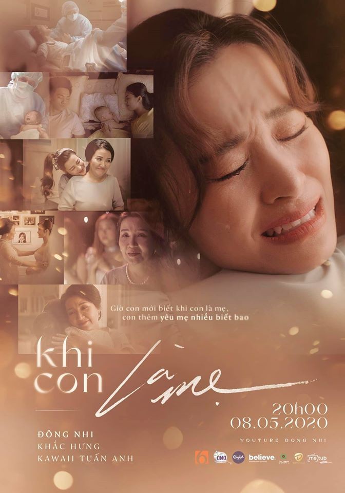 Đông Nhi bật khóc nức nở trong teaser MV 'Khi con là mẹ' ảnh 1