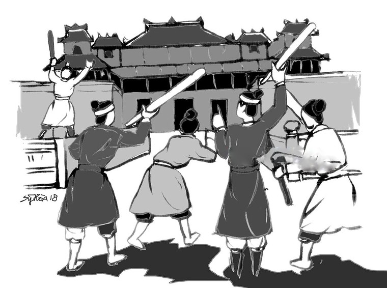 Năm 1076, ông cho mở...?