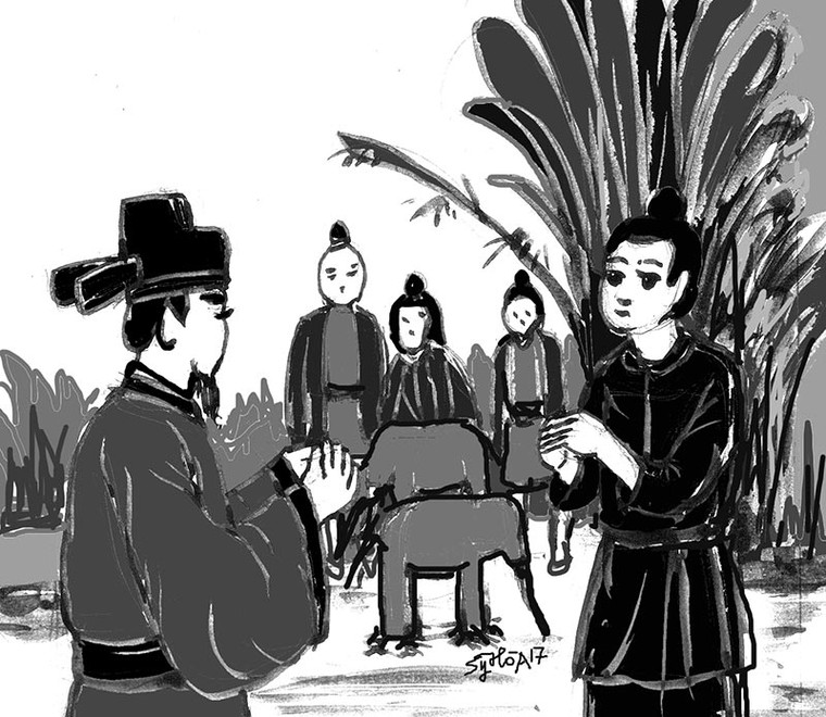 Nguyễn Hiền đã giúp triều đình nhà Trần giải câu đố gì của sứ thần phương Bắc?