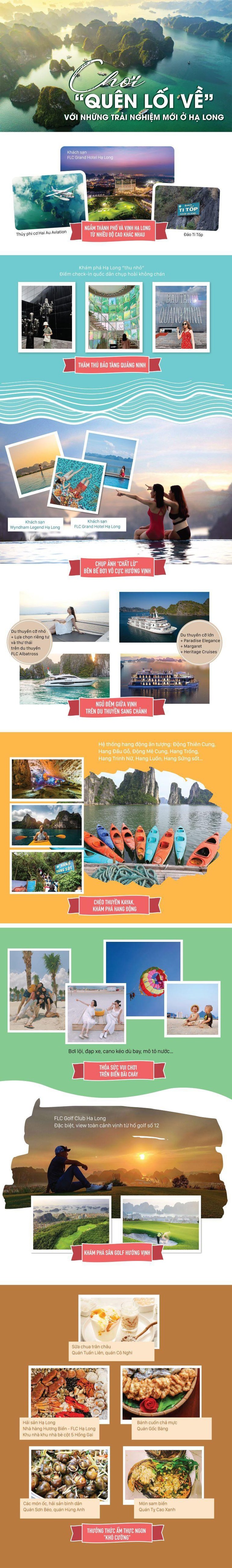 Chơi 'quên lối về' với vô vàn trải nghiệm mới ở Hạ Long ảnh 1