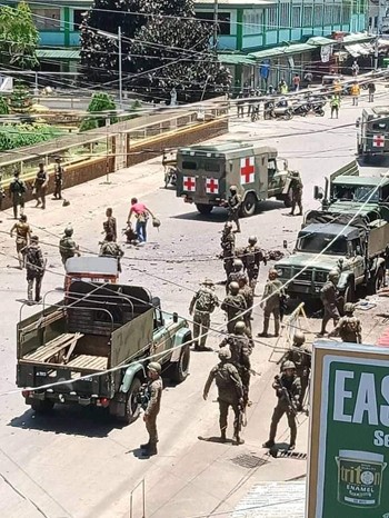 Đánh bom kép ở Philippines, ít nhất 10 người chết ảnh 1